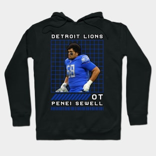 PENEI SEWELL - OT - DETROIT LIONS Hoodie